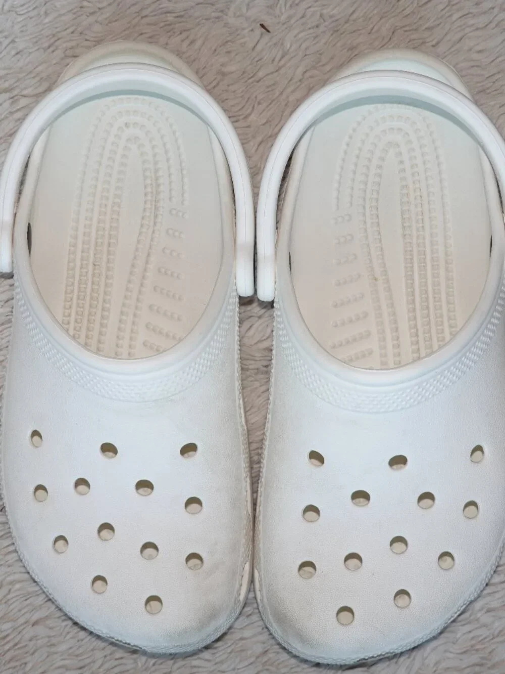 Kid's Size 4 Classic White Crocs Clog, Crocs Kid's Classic Clog